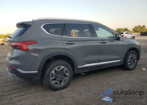 2023 Hyundai Santa Fe Blue from USA, damaged, VIN 5NMS2DA11PH023024